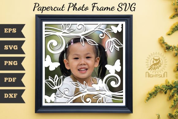Beautiful Floral Photo Frame Papercut 1 Review