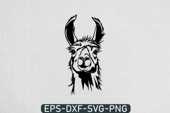 Cool Alpaca Svg Llama Silhouette Design Review