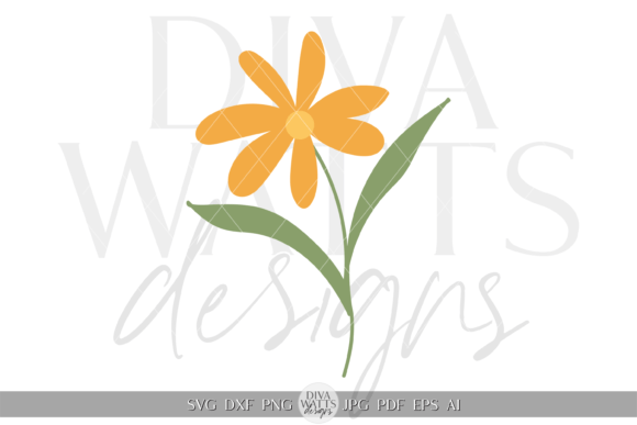 Elegant Flower Clipart SVG for Real Embroidery Projects