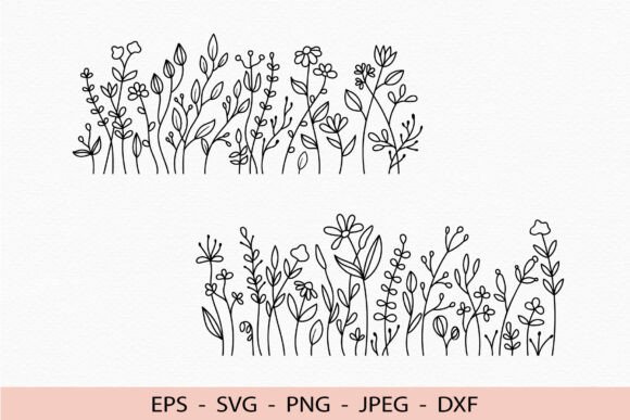 Wildflowers Svg Field Flowers Cricut Cut Review